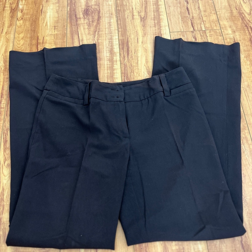 AB STUDIO Classic Chocolate Brown Dress Pants